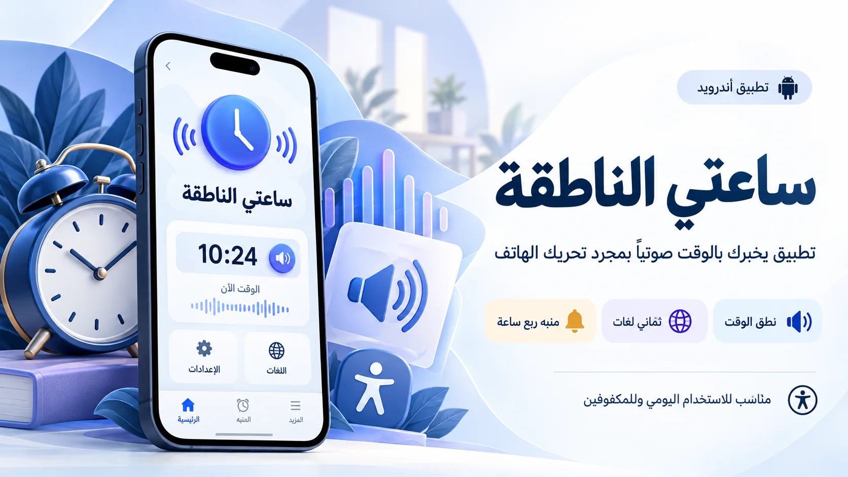 صورة مشروع ساعتي الناطقة